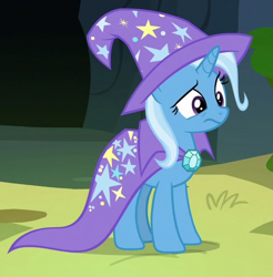 Size: 512x520 | Tagged: safe, derpibooru import, screencap, trixie, to change a changeling, solo