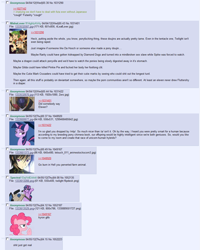 Size: 1007x1256 | Tagged: safe, derpibooru import, screencap, pinkie pie, twilight sparkle, earth pony, pony, 4chan, code geass, lelouch vi britannia, meta, text