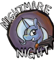 Size: 906x1004 | Tagged: safe, artist:enma-darei, derpibooru import, trixie, pony, unicorn, female, mare, nightmare night, solo