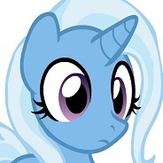 Size: 184x184 | Tagged: artist needed, safe, derpibooru import, trixie, pony, unicorn, female, mare, reaction image, solo