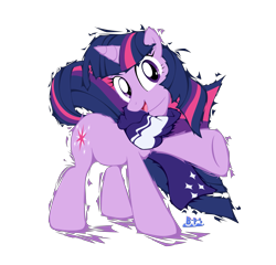 Size: 2953x2835 | Tagged: safe, artist:blue-paint-sea, derpibooru import, twilight sparkle, clothes, high res, scarf, solo