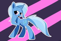 Size: 3496x2362 | Tagged: safe, artist:taurson, derpibooru import, trixie, pony, unicorn, bedroom eyes, female, mare, open mouth, solo