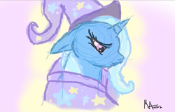 Size: 795x510 | Tagged: safe, artist:iranoutofwittyusernames, derpibooru import, trixie, pony, unicorn, female, mare, solo