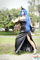 Size: 800x1200 | Tagged: safe, artist:dashcosplay, princess luna, human, cosplay, high heels, irl, irl human, photo