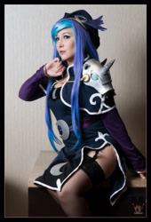 Size: 1600x2350 | Tagged: safe, artist:10thmuse, princess luna, human, cosplay, irl, irl human, photo