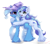 Size: 900x789 | Tagged: safe, artist:pyoo-kee-pony, derpibooru import, trixie, oc, oc:night whispers, blushing, canon x oc, female, hug, lesbian, shipping