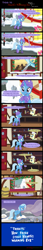 Size: 1500x8775 | Tagged: safe, artist:evil-dec0y, derpibooru import, apple bloom, applejack, trixie, earth pony, pony, comic:trixie vs., comic:trixie vs. hearth's warming, christmas, comic, hearth's warming eve, holiday, how the grinch stole christmas, parody, ponyville, snow, staff, staff of sameness, winter outfit