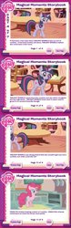 Size: 625x1991 | Tagged: safe, derpibooru import, pinkie pie, twilight sparkle, earth pony, pony, drugs, hilarity ensues, magical moments storybook, withdrawal