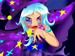 Size: 1600x1200 | Tagged: safe, artist:scootaloocuteness, derpibooru import, trixie, human, humanized, light skin, nail polish, solo