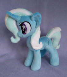 Size: 1275x1459 | Tagged: safe, artist:doctorkoda, derpibooru import, trixie, pony, irl, photo, plushie, smiling, solo