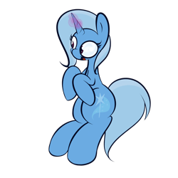 Size: 1280x1280 | Tagged: dead source, safe, artist:turtlefarminguy, derpibooru import, trixie, pony, unicorn, female, mare, solo