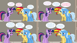 Size: 2564x1444 | Tagged: safe, artist:hakunohamikage, derpibooru import, sunset shimmer, trixie, twilight sparkle, twilight sparkle (alicorn), alicorn, pony, unicorn, angry, ask, ask-princesssparkle, comic, crying, female, mare, sad, tumblr