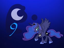 Size: 2048x1536 | Tagged: safe, princess luna, alicorn, pony, season 5, countdown, countdown to season 5, cutie mark, moon, solo