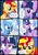 Size: 2480x3508 | Tagged: safe, artist:mistydash, derpibooru import, rainbow dash, sunset shimmer, trixie, twilight sparkle, twilight sparkle (alicorn), alicorn, pegasus, pony, unicorn, comic, crystal empire, ice