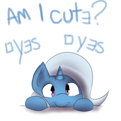 Size: 1280x1280 | Tagged: safe, artist:fauxsquared, derpibooru import, trixie, pony, unicorn, female, mare, solo, trixie is magic