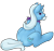 Size: 860x800 | Tagged: safe, artist:digoraccoon, derpibooru import, trixie, pony, female, looking back, mare, plot, simple background, sitting, solo, transparent background