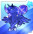 Size: 1024x1063 | Tagged: safe, artist:putt125, princess luna, alicorn, pony, female, horn, mare, simple background, solo