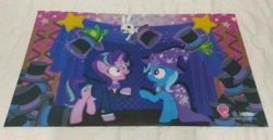 Size: 960x494 | Tagged: safe, artist:pixelkitties, derpibooru import, starlight glimmer, trixie, pony, unicorn, poster