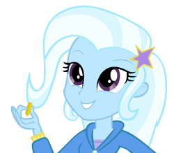 Size: 986x872 | Tagged: safe, derpibooru import, trixie, equestria girls, coin, solo