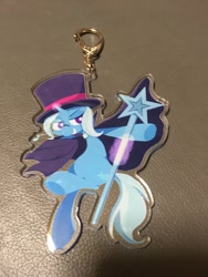 Size: 900x1200 | Tagged: safe, derpibooru import, trixie, clothes, irl, keychain, photo, solo, wand