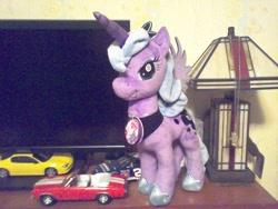 Size: 1600x1200 | Tagged: safe, fluttershy, princess luna, aurora, irl, photo, plushie, s1 luna