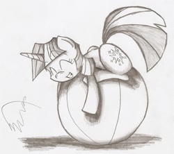 Size: 1568x1392 | Tagged: safe, artist:smoking-mist, derpibooru import, twilight sparkle, ball, sketch