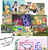 Size: 2087x2165 | Tagged: safe, derpibooru import, apple bloom, applejack, bessie, fluttershy, scootaloo, sweetie belle, twilight sparkle, cow, earth pony, pegasus, pony, analysis, chart, cow scale, high res, hub logo, hubble, science, size chart, size comparison, udder