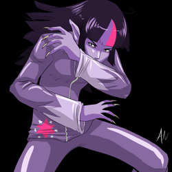 Size: 1280x1280 | Tagged: safe, artist:animecreator, derpibooru import, twilight sparkle, humanized, werelight shine