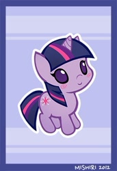 Size: 300x439 | Tagged: safe, artist:mishiri, derpibooru import, twilight sparkle, chibi, cute