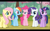 Size: 640x400 | Tagged: safe, derpibooru import, screencap, fluttershy, pinkie pie, rainbow dash, rarity, twilight sparkle, earth pony, pegasus, pony, unicorn, the last roundup, out of context, romance, youtube caption