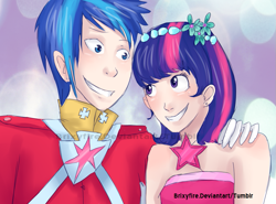 Size: 971x718 | Tagged: safe, artist:brixyfire, derpibooru import, shining armor, twilight sparkle, bbbff, humanized