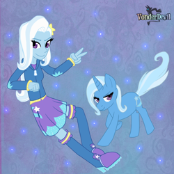 Size: 900x900 | Tagged: safe, artist:vonderdevil, derpibooru import, trixie, equestria girls, human ponidox