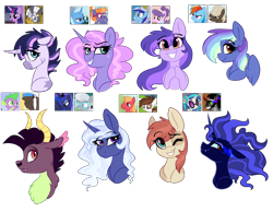 Size: 2000x1552 | Tagged: safe, artist:saphi-boo, derpibooru import, big macintosh, chief thunderhooves, dj pon-3, dumbbell, frazzle rock, king sombra, minuette, pipsqueak, princess luna, rainbow dash, silver spoon, spike, suri polomare, trixie, twilight sparkle, twilight sparkle (alicorn), vinyl scratch, zecora, oc, alicorn, dragon, earth pony, hybrid, pegasus, pony, unicorn, zony, bust, crack ship offspring, dumbdash, female, frazzletrix, gay, half-dragon, interspecies offspring, lesbian, magical gay spawn, magical lesbian spawn, male, mare, minumare, offspring, parent:big macintosh, parent:chief thunderhooves, parent:dumbbell, parent:frazzle rock, parent:king sombra, parent:minuette, parent:pipsqueak, parent:princess luna, parent:rainbow dash, parent:silver spoon, parent:spike, parent:suri polomare, parent:trixie, parent:twilight sparkle, parent:vinyl scratch, parent:zecora, parents:dumbdash, parents:frazzletrix, parents:minumare, parents:pipmac, parents:silverluna, parents:thunderspike, parents:twicora, parents:vinylsombra, pipmac, shipping, silverluna, simple background, straight, thunderspike, transparent background, twicora, vinylsombra