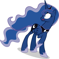 Size: 6339x6345 | Tagged: safe, artist:j5a4, princess luna, alicorn, pony, absurd resolution, simple background, solo, transparent background, vector