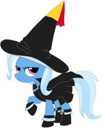 Size: 1808x2272 | Tagged: safe, artist:bloodey3, derpibooru import, trixie, pony, unicorn, black mage, bravely default, cosplay, female, mare, solo