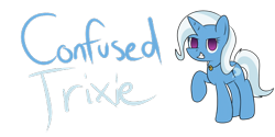 Size: 600x300 | Tagged: safe, artist:shiverbear, derpibooru import, trixie, pony, unicorn, ask, ask-confused-trixie, female, mare, solo, tumblr