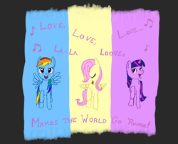 Size: 1024x827 | Tagged: safe, artist:snapai, derpibooru import, fluttershy, rainbow dash, twilight sparkle, pegasus, pony