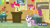 Size: 1280x715 | Tagged: safe, edit, edited screencap, screencap, apple bloom, princess luna, scootaloo, sweetie belle, alicorn, earth pony, pegasus, pony, unicorn, bloom and gloom, balloon rainbow dash, cutie mark crusaders, female, filly, foal, logo, nyan dash, rainbow dash poster, skype, trio