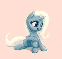 Size: 2284x2189 | Tagged: safe, artist:kovoranu, derpibooru import, trixie, pony, unicorn, smiling, solo