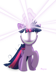 Size: 3604x4719 | Tagged: safe, artist:psyxofthoros, derpibooru import, twilight sparkle, absurd resolution, glowing eyes, simple background, transparent background, twilight snapple, vector