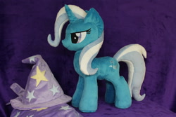 Size: 2256x1504 | Tagged: safe, artist:whitedove-creations, derpibooru import, trixie, pony, unicorn, female, irl, mare, photo, plushie, solo