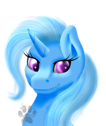 Size: 1600x1900 | Tagged: safe, artist:marsh-mal-oh, derpibooru import, trixie, pony, unicorn, simple background, smiling, solo, transparent background