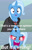 Size: 1280x2000 | Tagged: safe, derpibooru import, edit, edited screencap, screencap, trixie, unicorn, magic duel, alicorn amulet, angry, bipolar, cropped, cute, female, image macro, looking at you, meme, offscreen character, opinions on the internet, pov, red eyes, solo, talking to viewer, text, trixie yells at everything, yelling