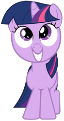 Size: 2000x3800 | Tagged: safe, artist:blanishna, derpibooru import, twilight sparkle, cute, filly, grin, happy, high res, smiling, solo, twiabetes