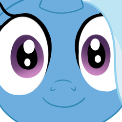 Size: 1024x1024 | Tagged: safe, artist:solarfm, derpibooru import, trixie, pony, close-up, solo