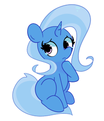 Size: 1200x1400 | Tagged: safe, artist:turtlefarminguy, derpibooru import, trixie, pony, unicorn, female, mare, sad, simple background, solo, teary eyes