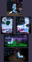 Size: 1957x3801 | Tagged: safe, artist:lupo-lycanth, derpibooru import, trixie, ask obsessed trixie, blog, recap, story