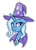 Size: 1228x1691 | Tagged: safe, artist:jykinturah, derpibooru import, trixie, pony, unicorn, annoyed, clothes, female, hat, mare, scrunchy face, simple background, transparent background, trixie's hat