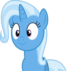 Size: 4824x5000 | Tagged: safe, artist:dashiesparkle, derpibooru import, trixie, pony, unicorn, all bottled up, .svg available, absurd resolution, cute, diatrixes, simple background, smiling, solo, transparent background, vector