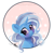 Size: 1024x1024 | Tagged: safe, artist:colorbrush, derpibooru import, trixie, pony, unicorn, bad mane day, blushing, cute, diatrixes, female, mare, solo